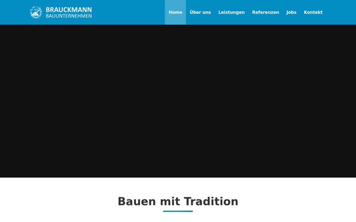 Screenshot of brauckmann-bau.de
