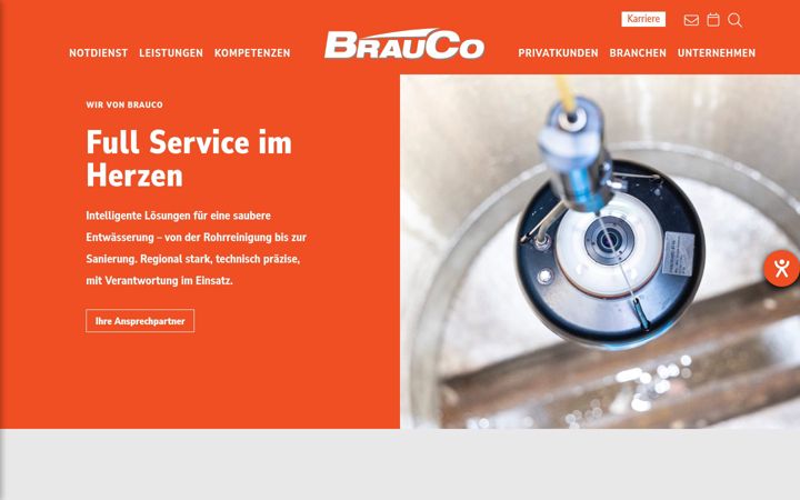 Screenshot of brauco.de