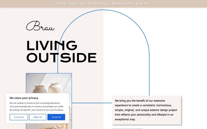 Screenshot of brauexterior.com