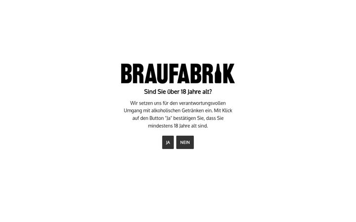 Screenshot of braufabrik.de