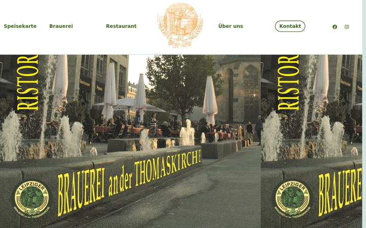Screenshot of brauhaus-thomaskirche.de