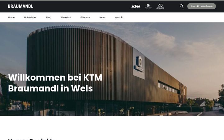Screenshot of braumandl.com