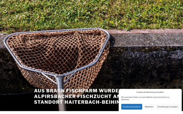 Screenshot of braun-fischfarm.de