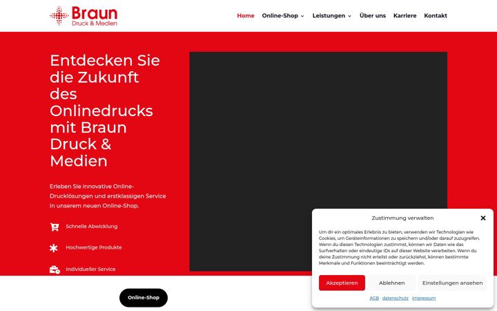 Screenshot of braun-medien.net