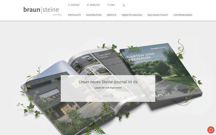 Screenshot of braun-steine.de