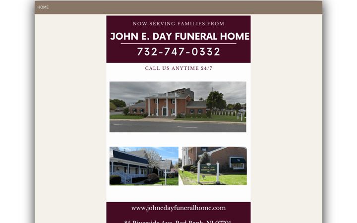 Screenshot of braunfuneralhome.com