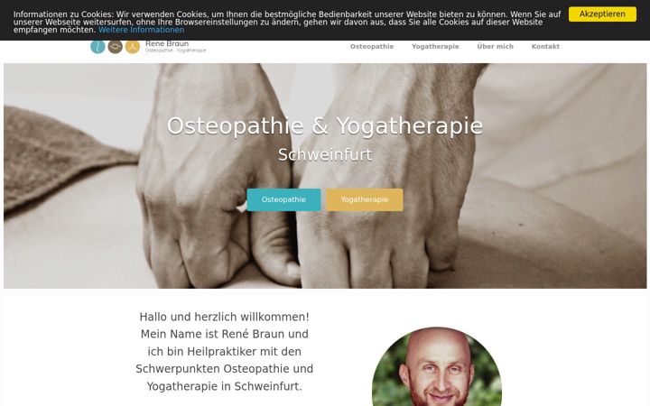 Screenshot of braunrene.de