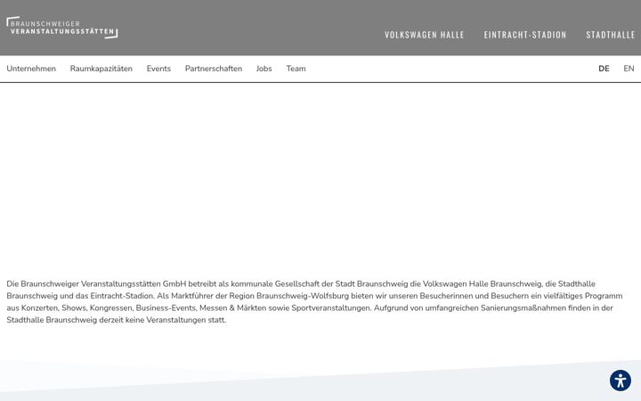 Screenshot of braunschweiger-veranstaltungsstaetten.de
