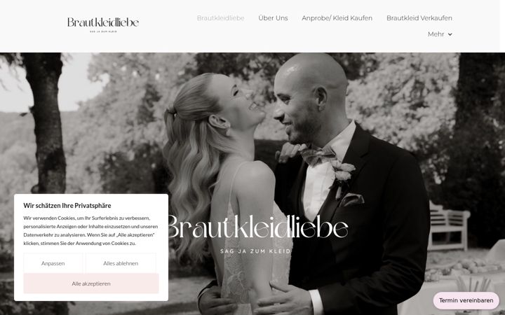 Snimka zaslona za brautkleidliebe-sagjazumkleid.de