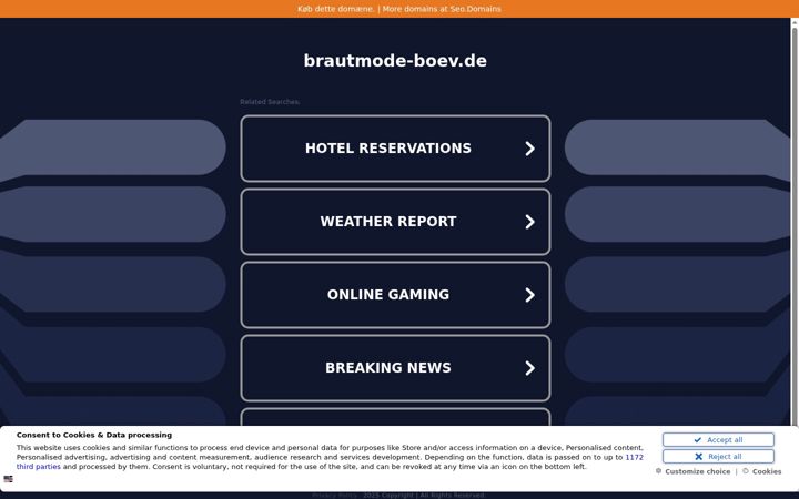 Screenshot of brautmode-boev.de