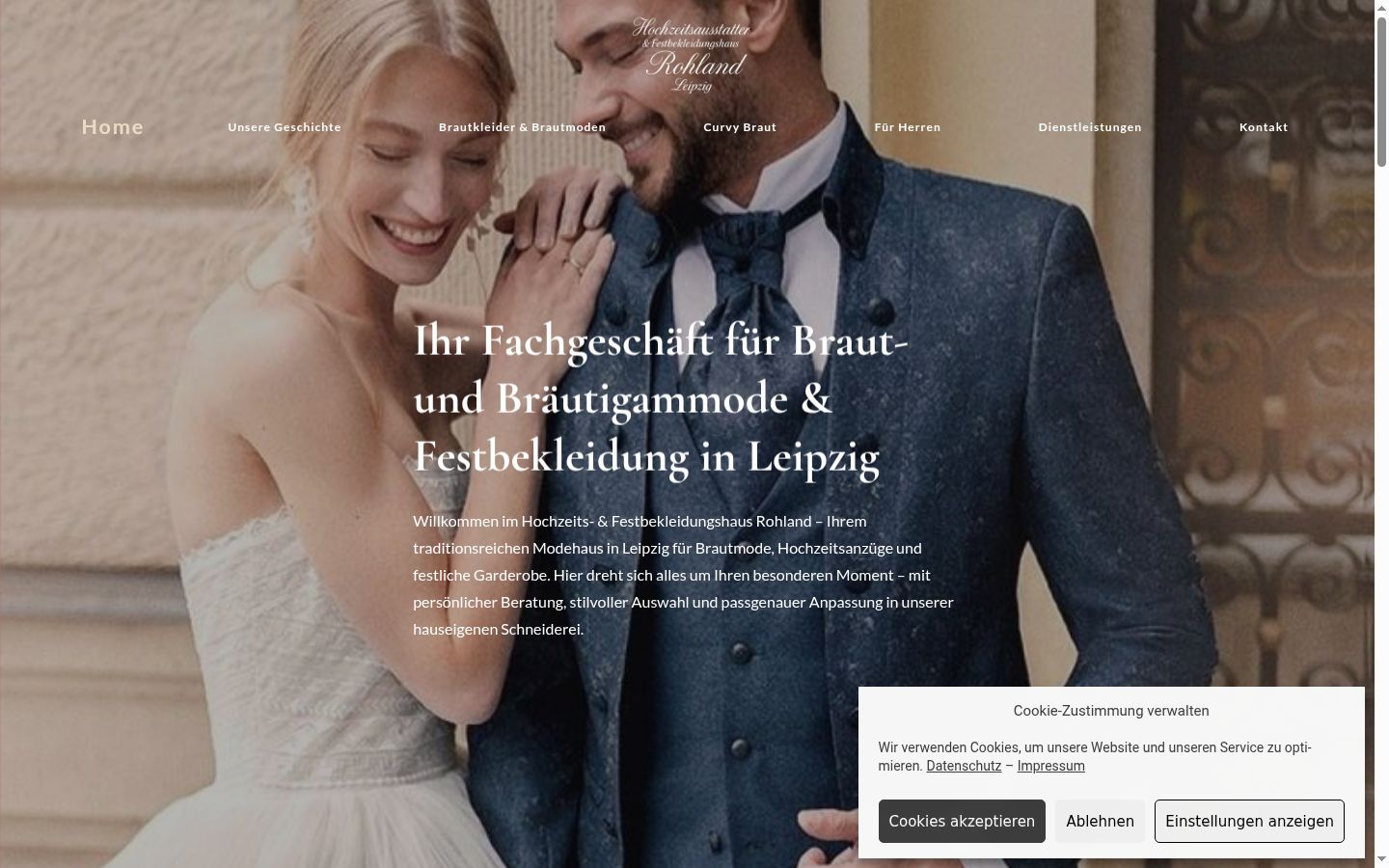 Screenshot van de toestemmingsbanner zoals getoond vóór enige interactie