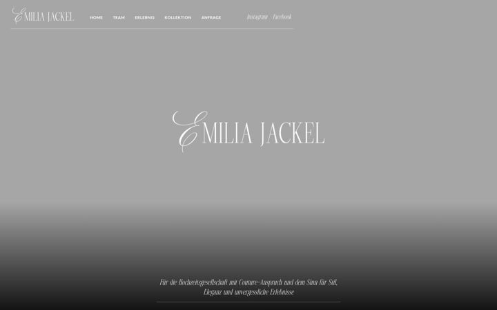 Screenshot of brautmodeemilja.de