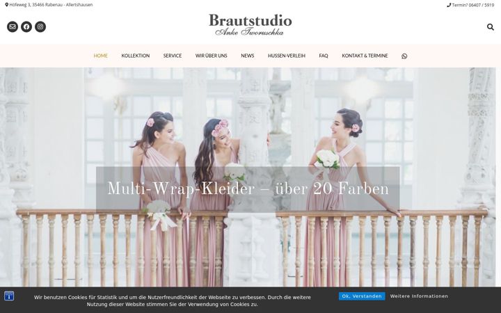 Screenshot of brautstudio-anke-tworuschka.de
