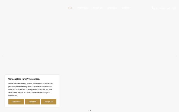 Screenshot of brautstylingspeyer.de