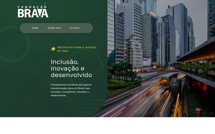 Captura de pantalla de brava.org.br