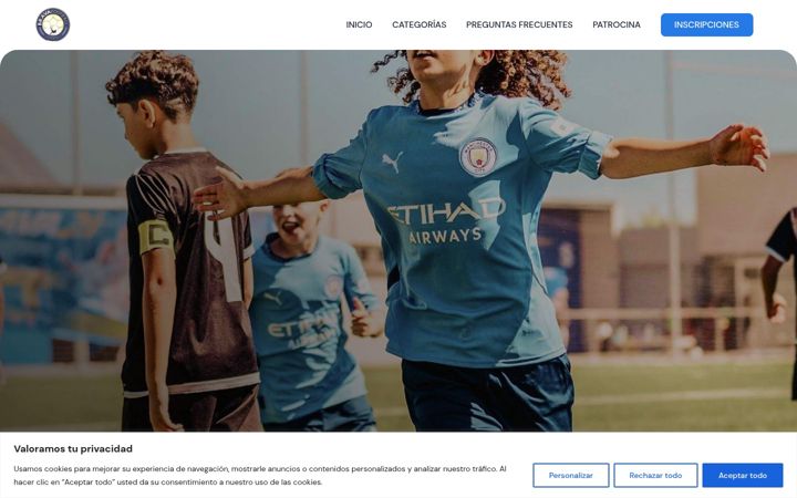 Screenshot of bravafootballsports.com