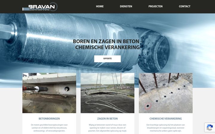 Screenshot stránky bravan.be