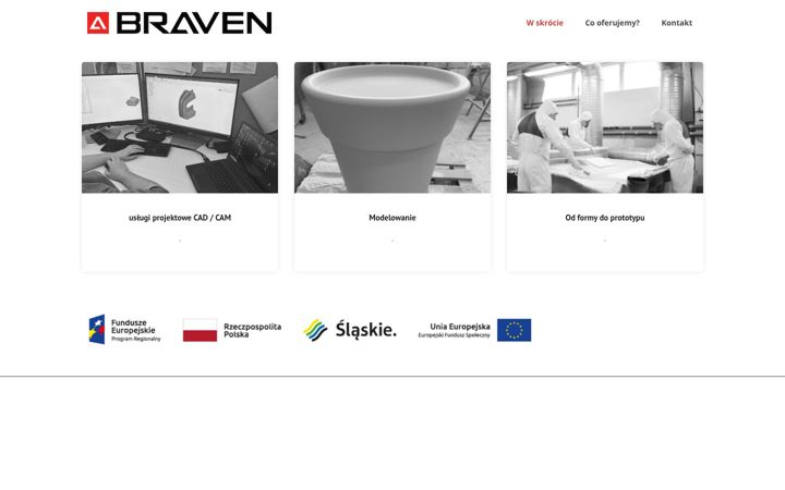 Screenshot of braven.com.pl