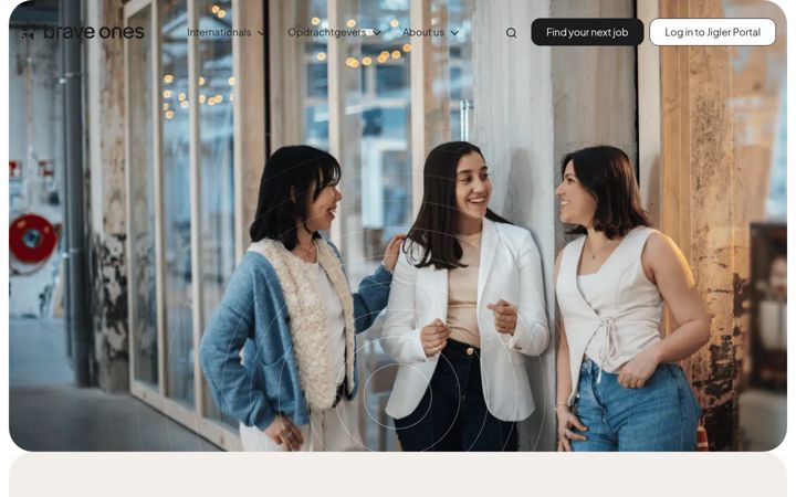 Screenshot of braveones.com