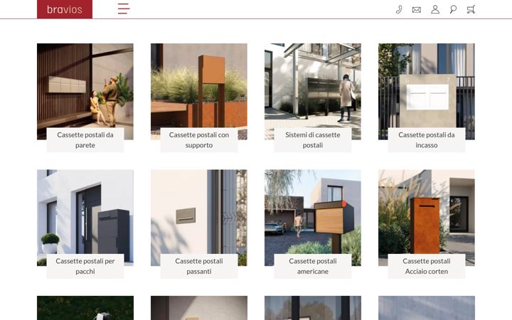 Screenshot of bravios.it