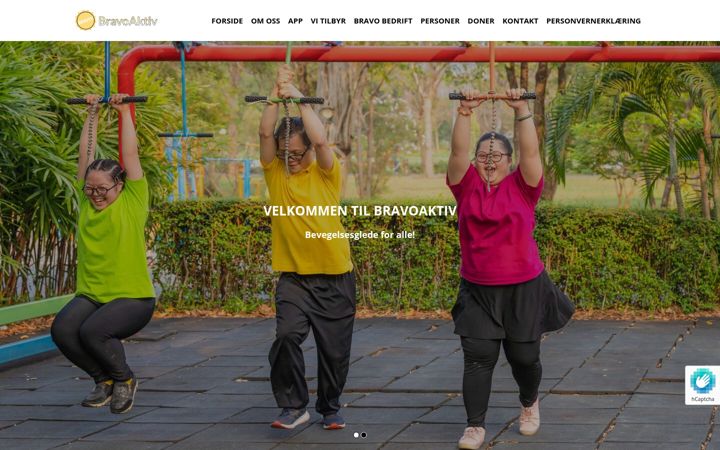 Screenshot of bravoaktiv.no