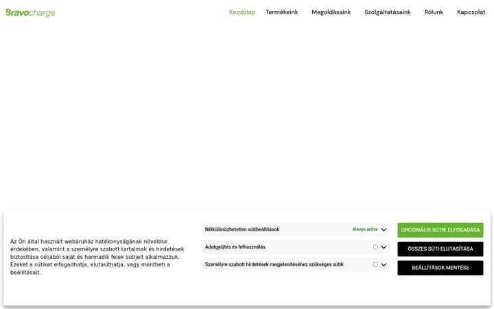 Screenshot of bravocharge.hu