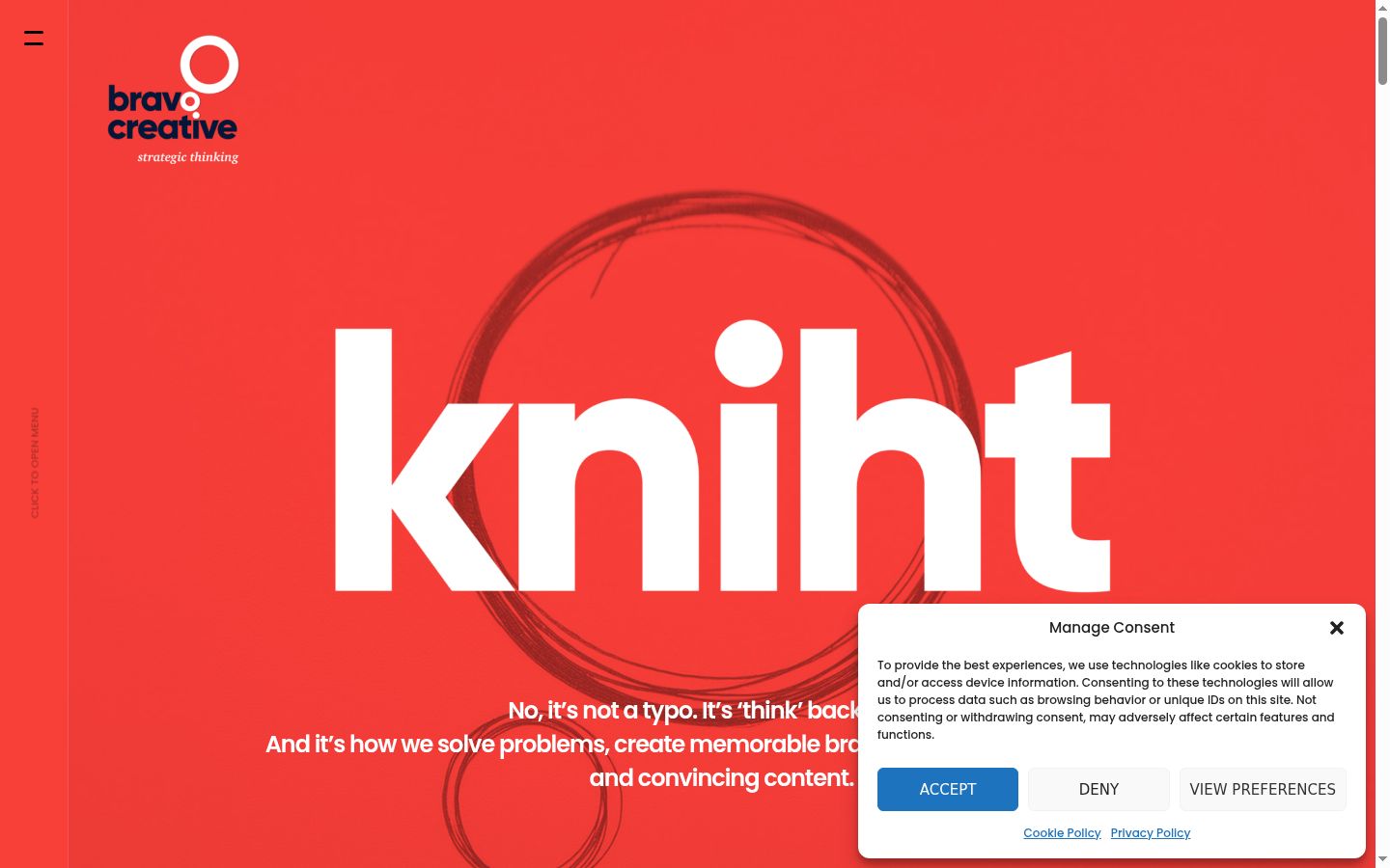Screenshot tal-banner tal-kunsens muri qabel kwalunkwe interazzjoni