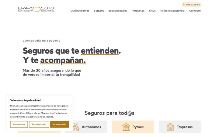 Screenshot stránky bravodesoto.es