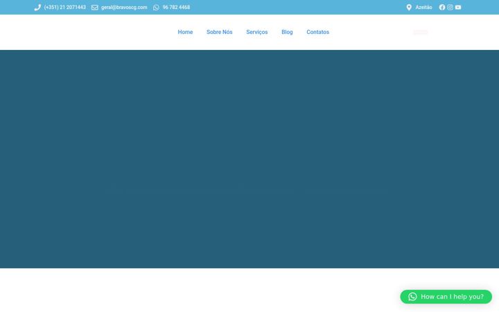 Screenshot of bravoscg.com