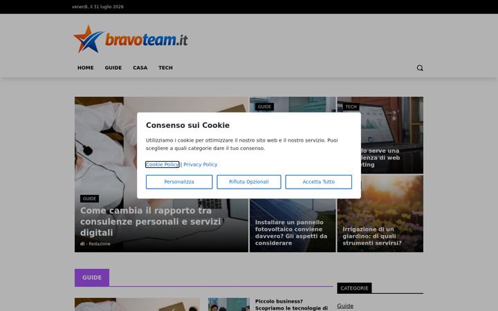 Screenshot of bravoteam.it