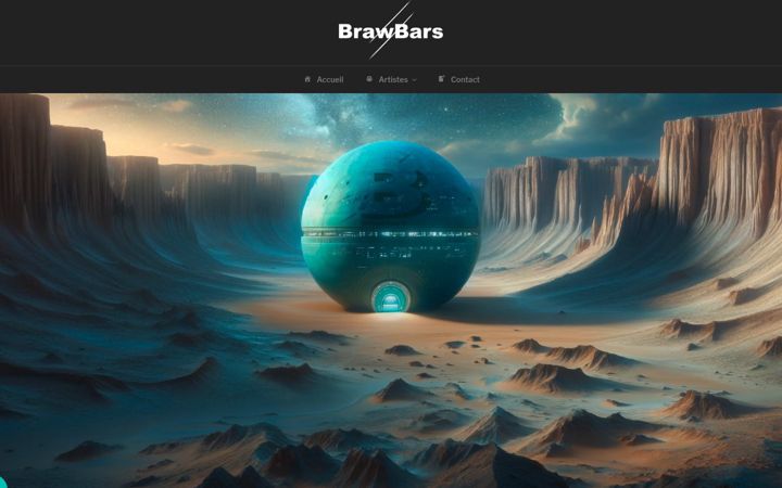Screenshot of brawbars.com