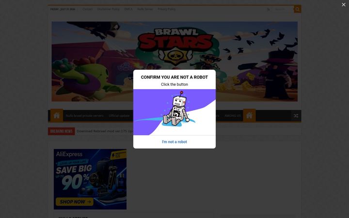 Screenshot of brawl-nulls.com