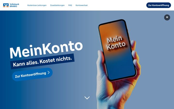 Screenshot of brawo-meinkonto.de