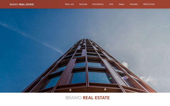 Screenshot of brawo-re.de