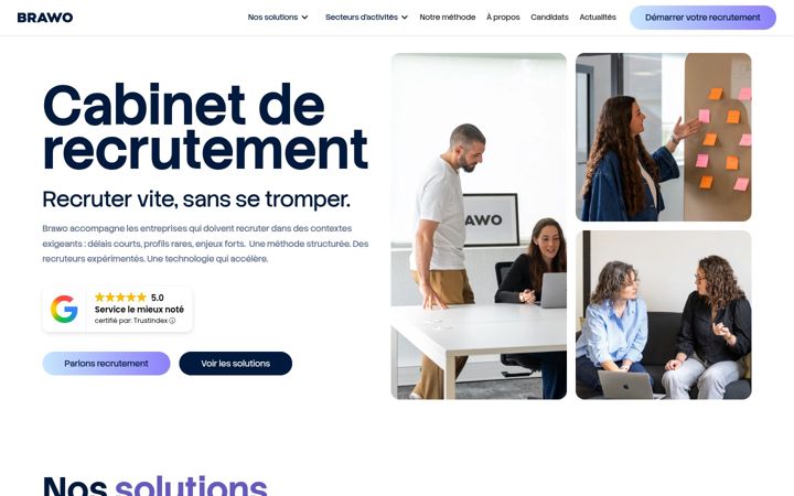 Screenshot of brawo.fr