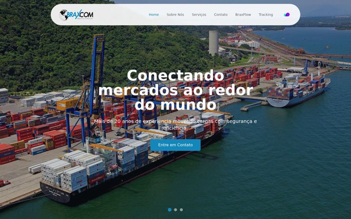 Screenshot of braxcom.com.br