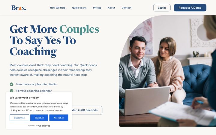 Screenshot of braxconsulting.com