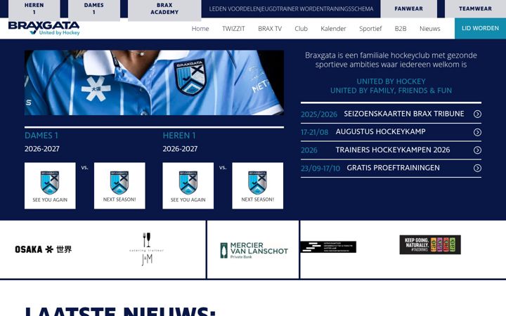 Screenshot of braxgata.be