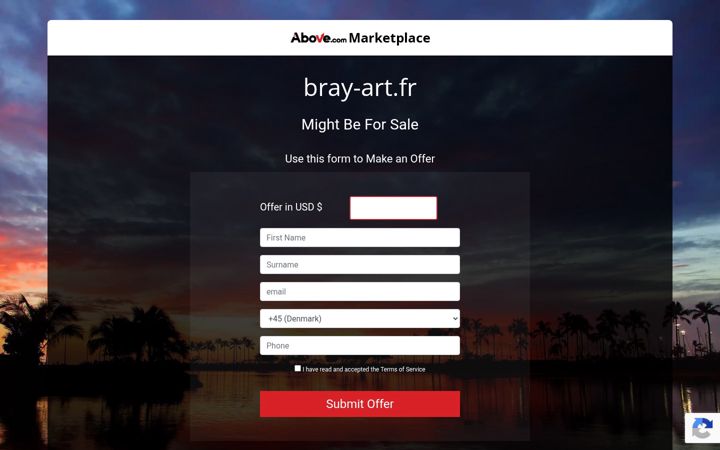 Screenshot of bray-art.fr