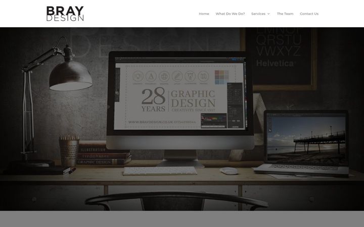 Screenshot ta' braydesign.co.uk