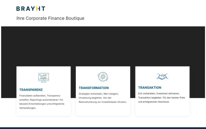 Screenshot of brayht.com