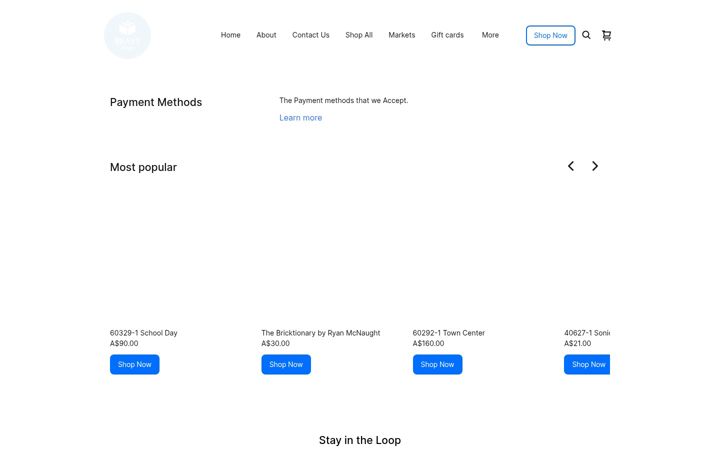 Screenshot ta' braysbricks.com.au