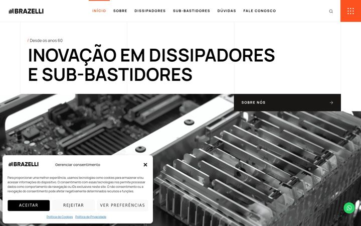 Screenshot ta' brazelli.com.br