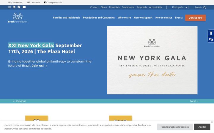 Captura de pantalla de brazilfoundation.org