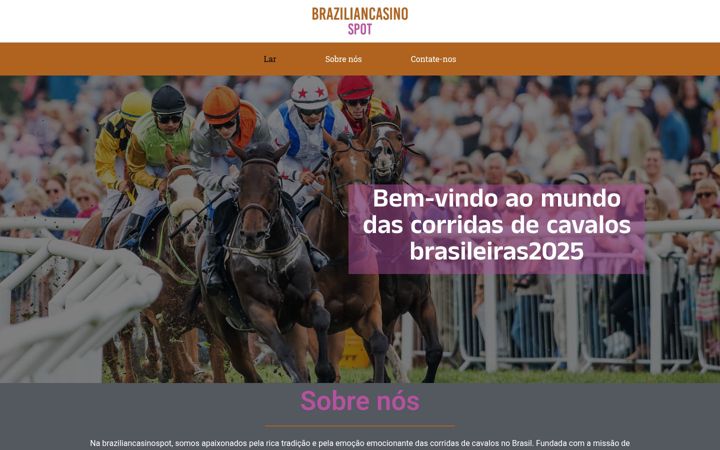 Screenshot of braziliancasinospot.com