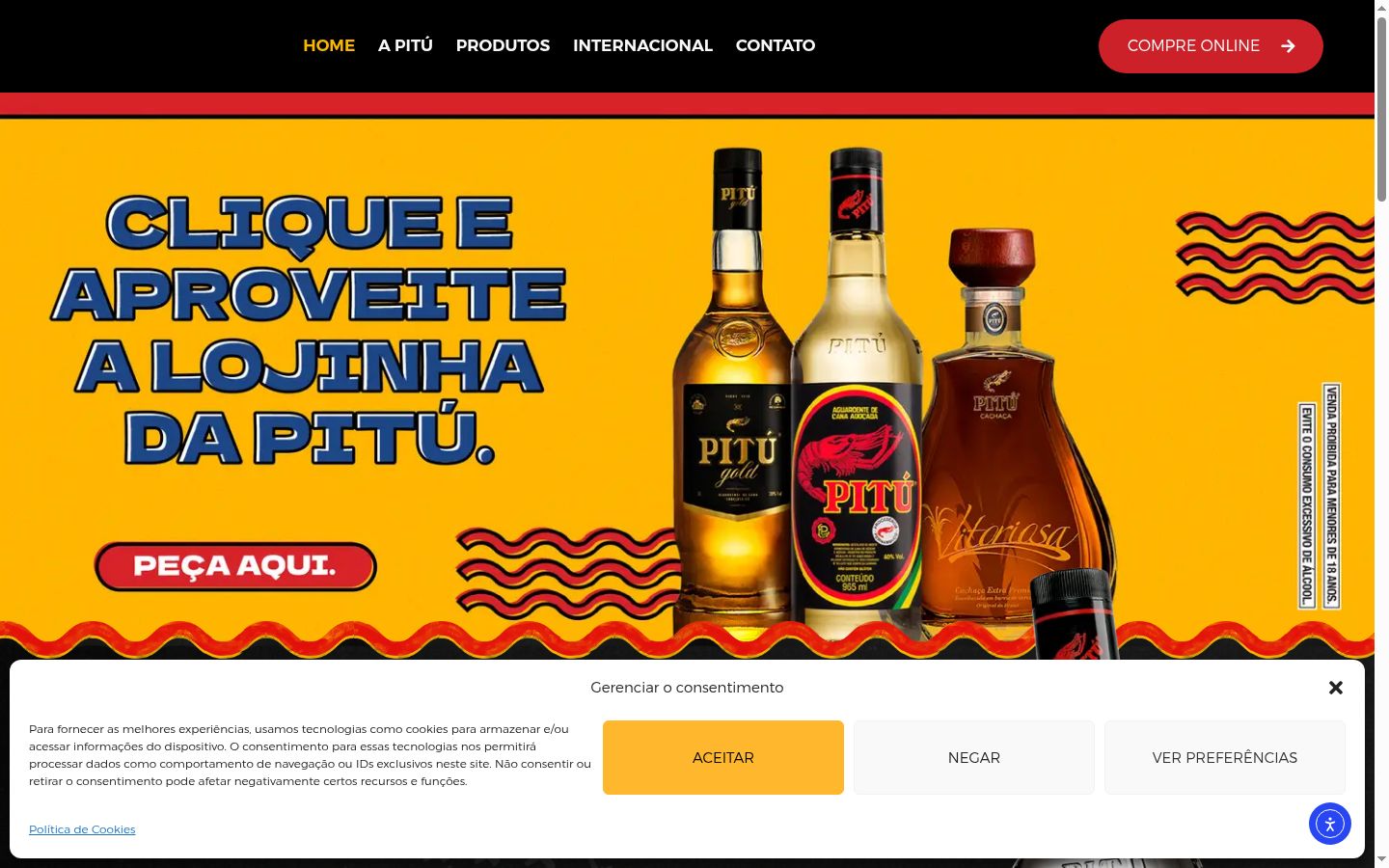Screenshot tal-banner tal-kunsens muri qabel kwalunkwe interazzjoni