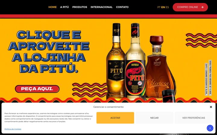 Screenshot ta' brazilianspirit.com.br