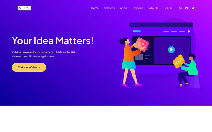 Screenshot of brazilprimelife.com