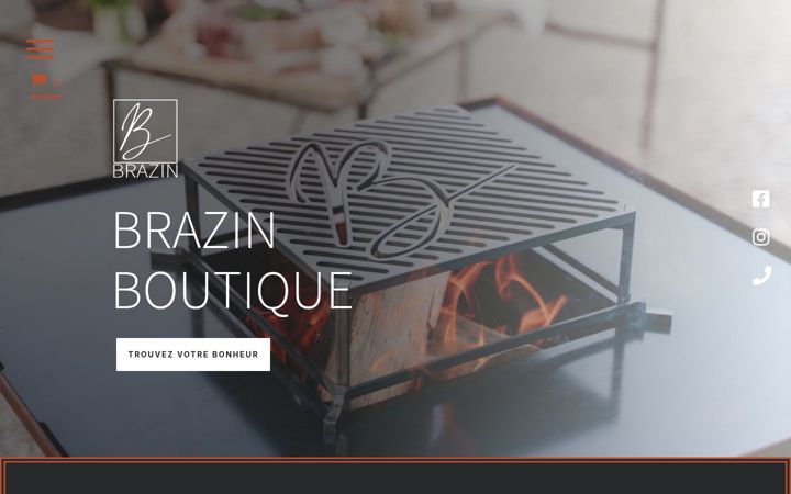 Екранна снимка на brazin.fr