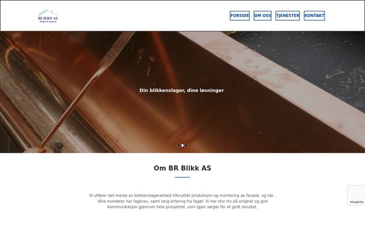 Screenshot of brblikk.no